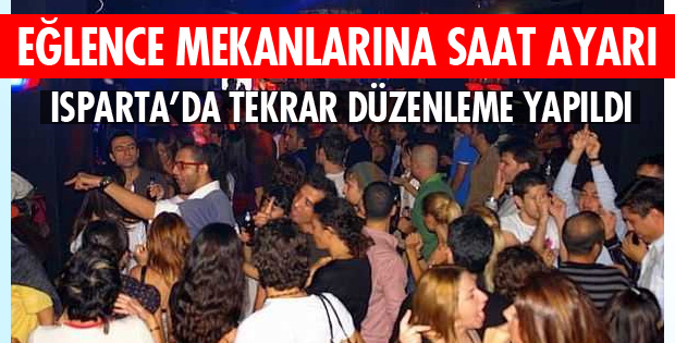 SAATLER YENİDEN DÜZENLENDİ