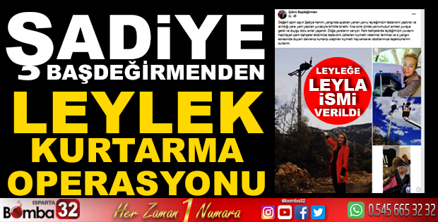 ŞADİYE BAŞDEĞİRMENDEN FİLMLERİ ARATMAYACAK LEYLEK KURTARMA OPERASYONU