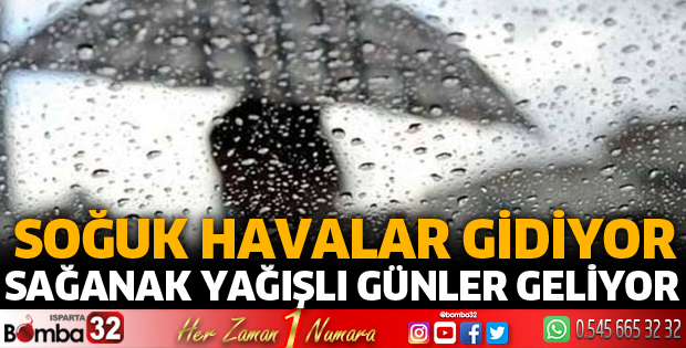 SAĞANAK YAĞIŞLI GÜNLER GELİYOR