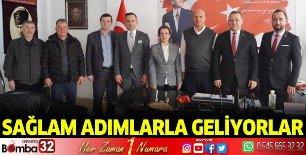 Sağlam Adımlarla Geliyorlar