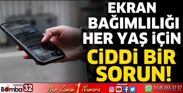 Sağlığınız için ekran süresine dikkat!