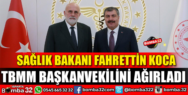 SAĞLIK BAKANI MAKAMINDA BİLGİÇ'İ AĞIRLADI