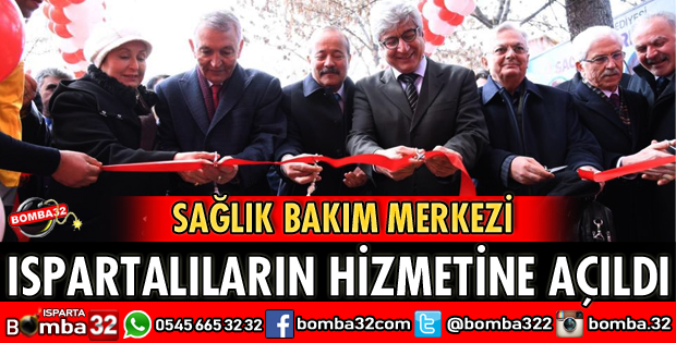 SAĞLIK MERKEZİ ISPARTALILARA HİZMET VERECEK