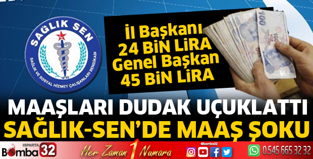 Sağlık Sen'de maaş şoku