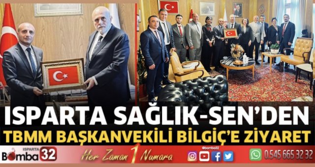 Sağlık-Sen'den Bilgiç'e ziyaret