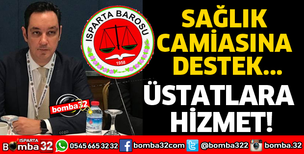 SAĞLIKÇILARA DESTEK, ÜSTATLARA HİZMET