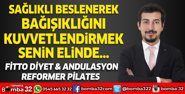 SAĞLIKLI BESLENEREK BAĞIŞIKLIĞINI KUVVETLENDİRMEK SENİN ELİNDE...