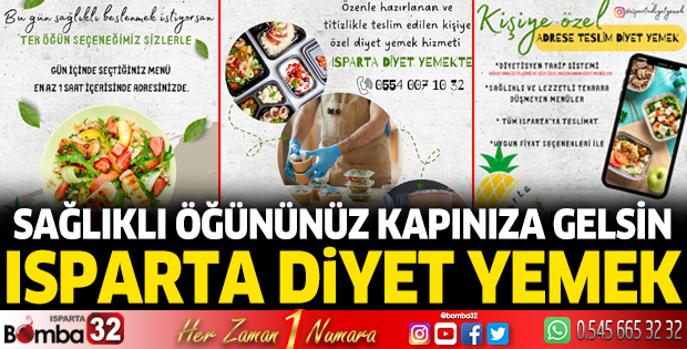 Sağlıklı öğününüz kapınıza gelsin