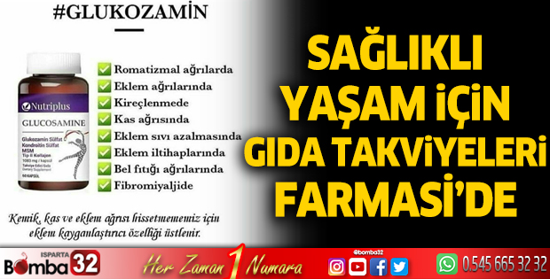 Sağlıklı yaşam için gıda takviyeleri Farmasi'de
