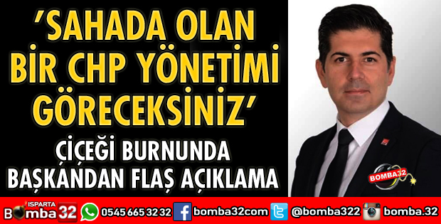 SAHADA OLAN BİR CHP YÖNETİMİ GÖRECEKSİNİZ