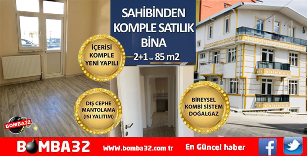 SAHİBİNDEN KOMPLE SATILIK BİNA