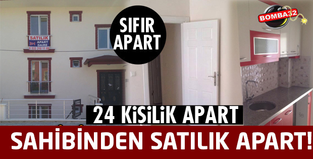 ISPARTA'DA SAHİBİNDEN SATILIK APART!