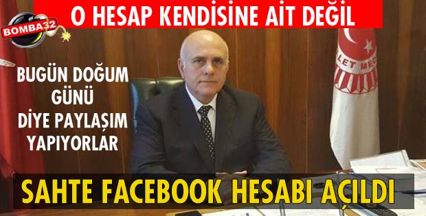 SAHTE FACEBBOK HESABI AÇTILAR