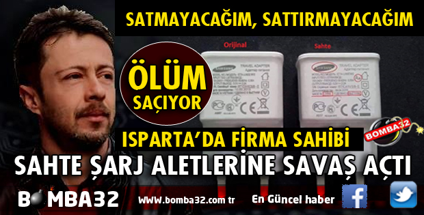 SAHTE ŞARJ ALETİ ALMAYIN, ALDIRMAYIN!