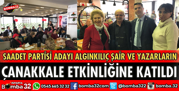 ŞAİR VE YAZARLARIN ÇANAKKALE ETKİNLİĞİNE KATILDI