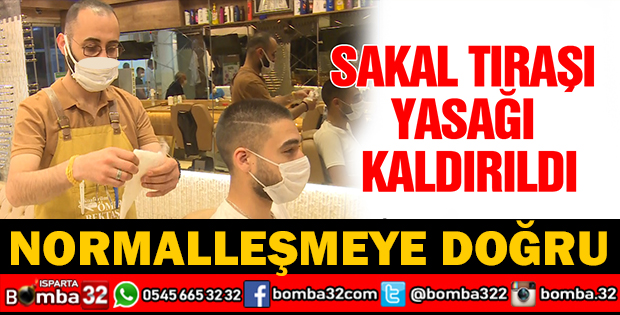 SAKAL TRAŞI YASAĞI KALDIRILDI