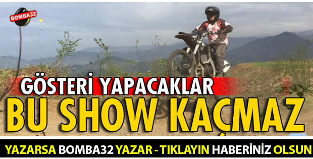 SAKİN ŞEHİR EĞİRDİR'DE ENDURO MOTO KROS ŞOV İŞTE DETAYLAR