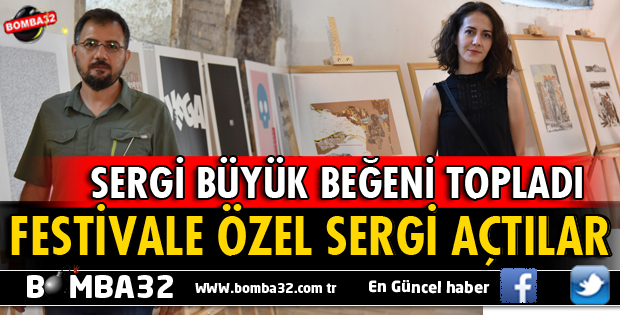 SAKİN ŞEHİR'DE FESTİVALE ÖZEL SERGİ AÇILIŞI     