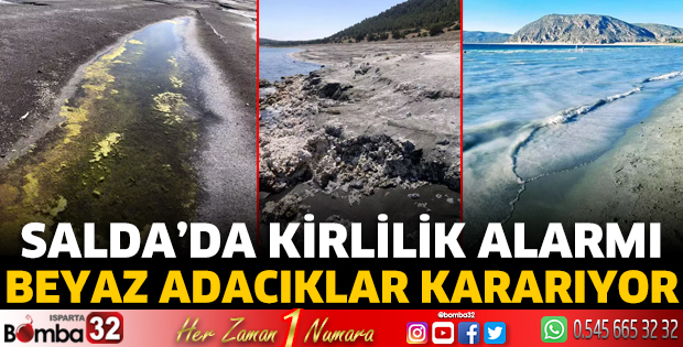 Salda'da kirlilik alarmı