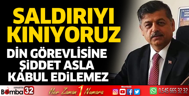 Saldırıyı kınıyoruz
