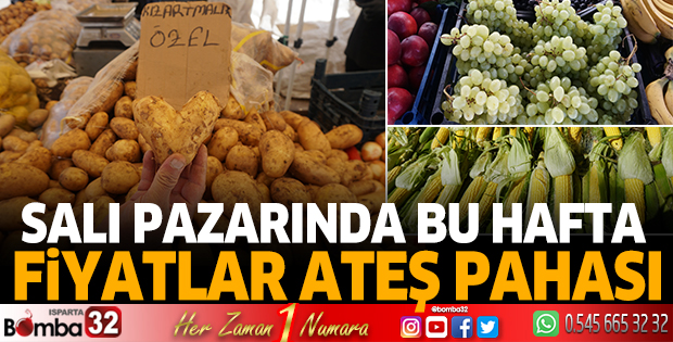 Salı pazarında bu hafta 