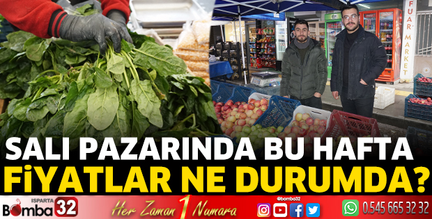 Salı Pazarında son durum