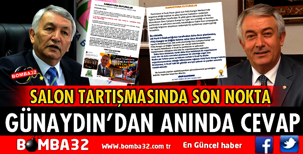 SALON TARTIŞMASINA SON NOKTAYI GÜNAYDIN KOYDU