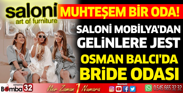 Saloni Mobilya’dan gelinlere jest: Osman Balcı’da Bride odası