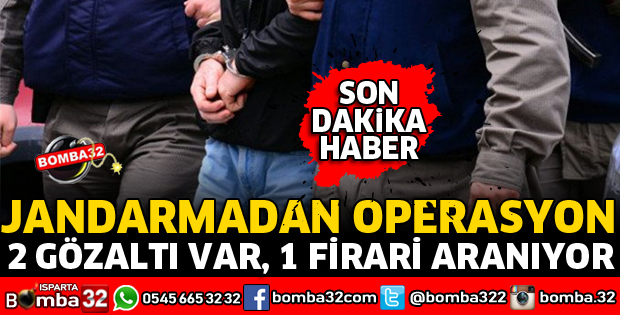 SALUR KÖYÜNDE JANDARMADAN OPERASYON