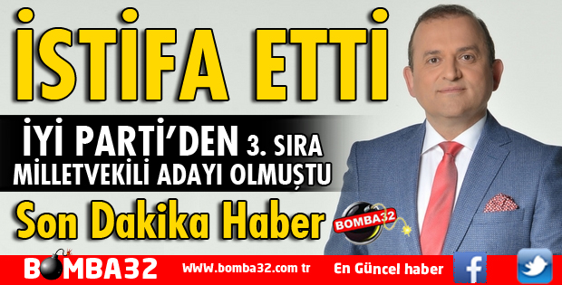 SAMİ ALTINKAYA İYİ PARTİ'DEN İSTİFA ETTİ