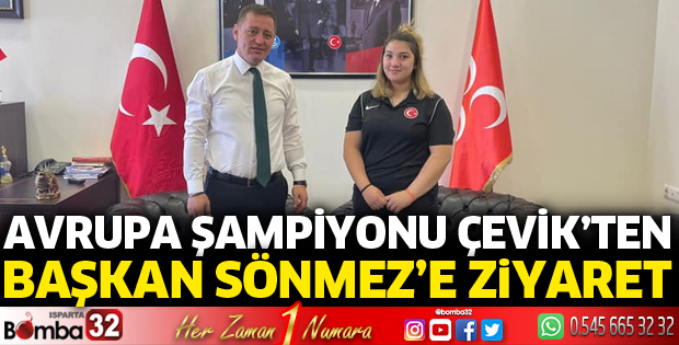 Şampiyondan MHP'ye ziyaret
