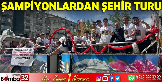 Şampiyonlardan şehir turu