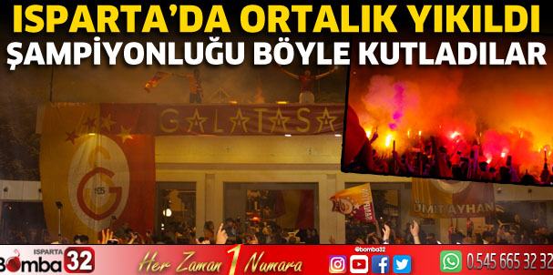 Şampiyonluğu böyle kutladılar