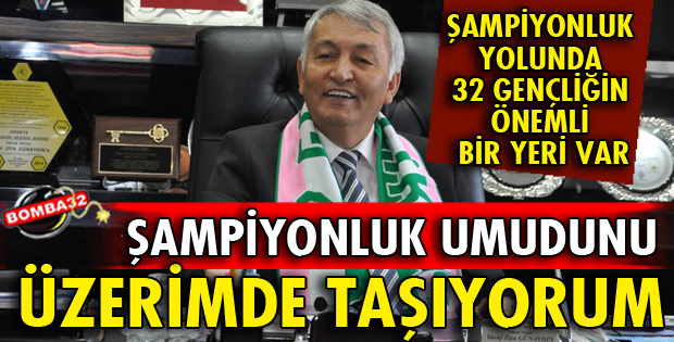 ŞAMPİYONLUK YOLUNDA 32 GENÇLİĞİN ÖNEMLİ BİR YERİ VAR