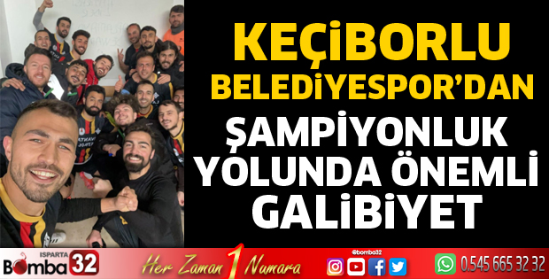 Şampiyonluk yolunda önemli galibiyet