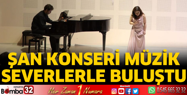 Şan Konseri Müzik Severlerle Buluştu