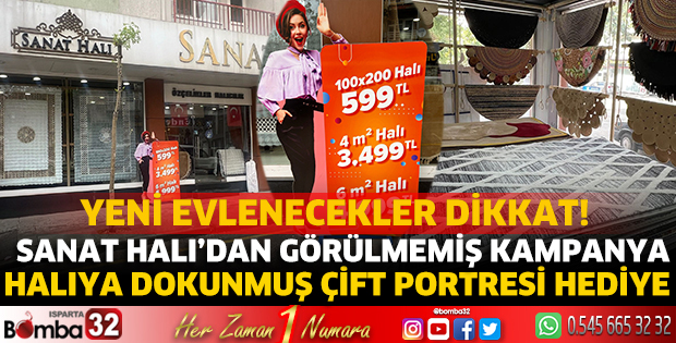 Sanat Halı'da görülmemiş kampanya