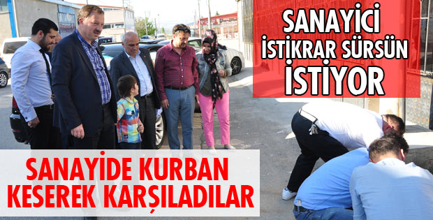 SANAYİ ESNAFI AK PARTİ DİYOR