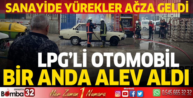 Sanayide yürekler ağza geldi