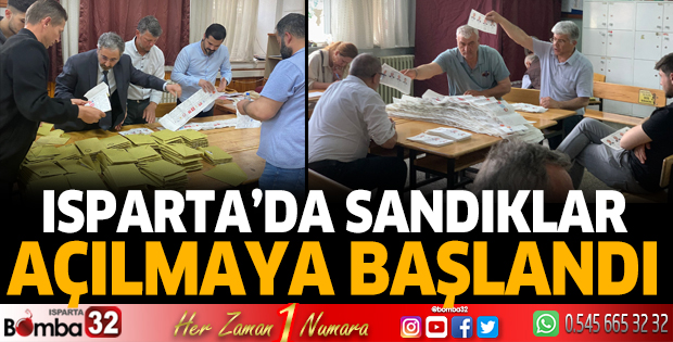 Sandıklar açılmaya başlandı