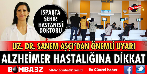 SANEM AŞÇI’DAN ALZHEİMER İÇİN ÖNEMLİ UYARI