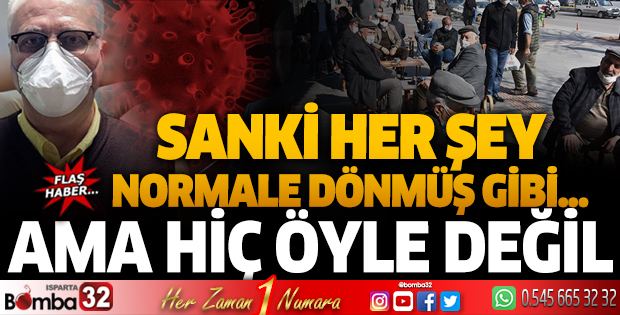 Sanki her şey normale dönmüş gibi...