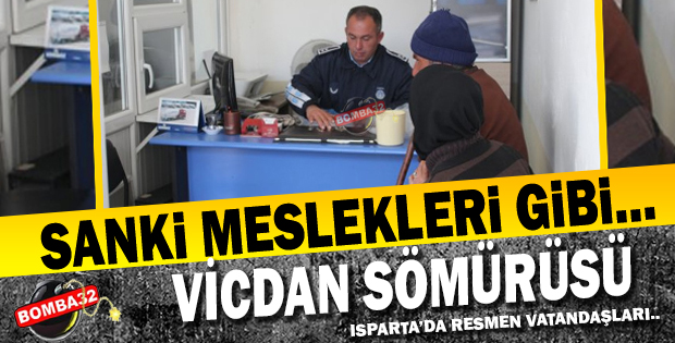 SANKİ MESLEKLERİ GİBİ...