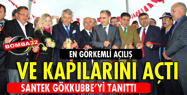 SANTEK GÖKKUBBE'Yİ TANITTI