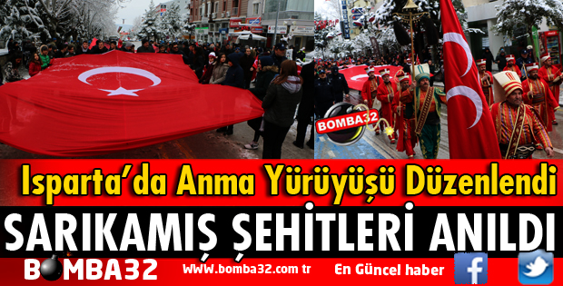 SARIKAMIŞ ŞEHİTLERİMİZİ ANDIK
