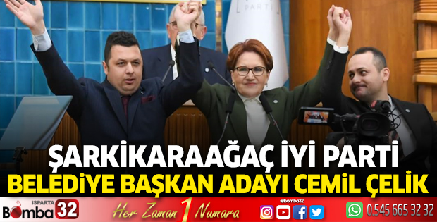 Şarkikaraağaç İyi Parti Belediye Başkan Adayı Cemil Çelik
