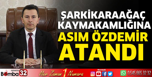 Şarkikaraağaç Kaymakamı değişti