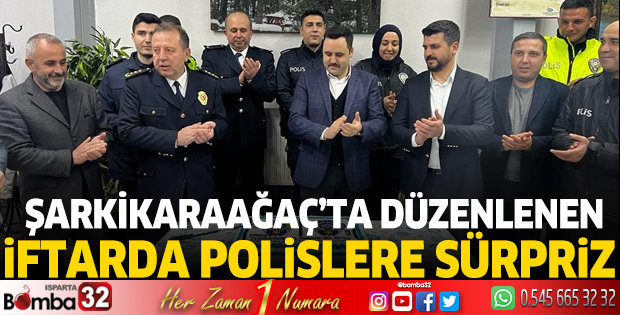 Şarkikaraağaç'ta iftar programı düzenlendi