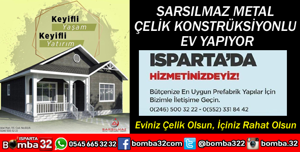 SARSILMAZ METAL ÇELİK KONSTRÜKSİYONLU  EV YAPIYOR
