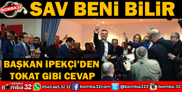 SAV BELEDİYE BAŞKANI ŞAKİR İPEKÇİDEN O İDDİALARA CEVAP